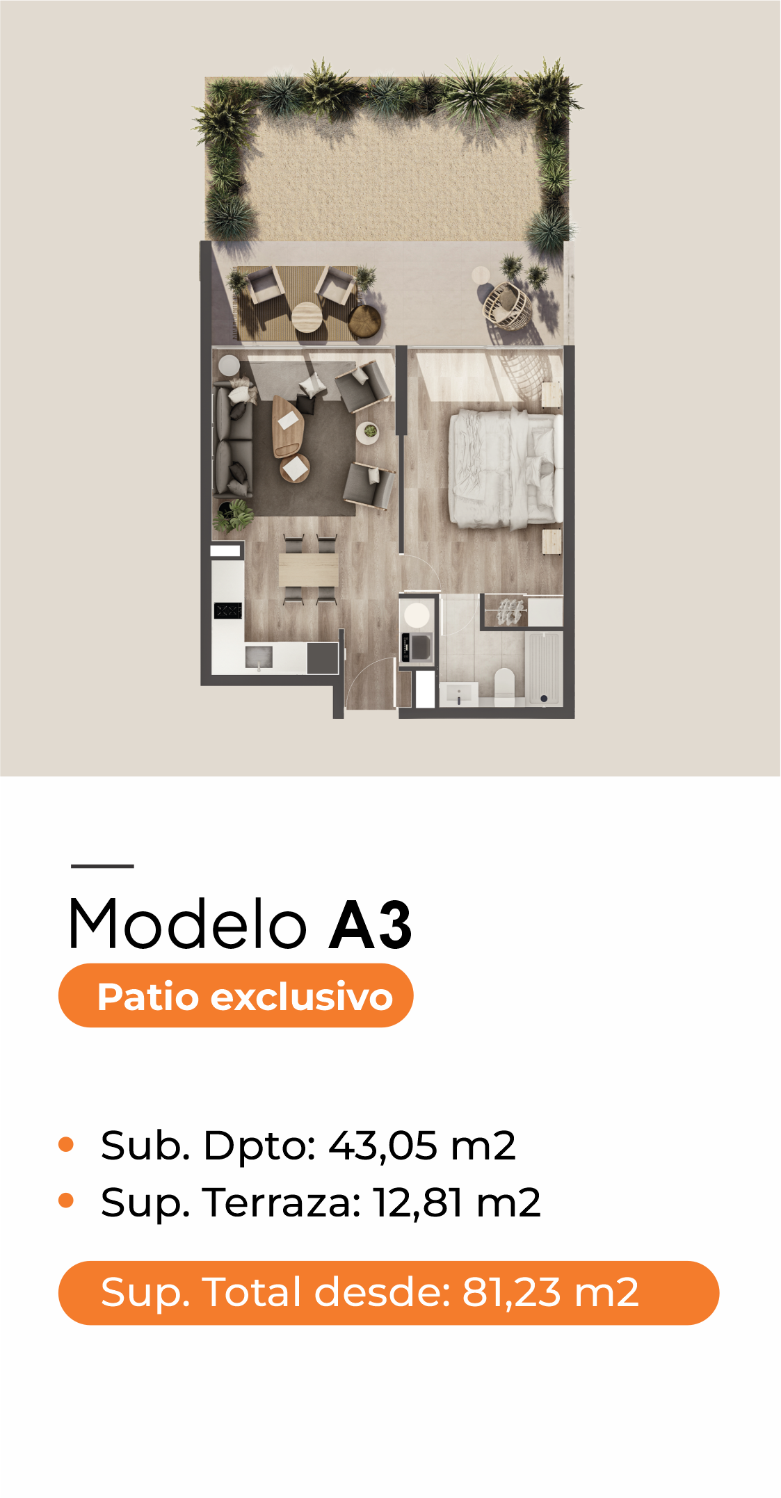 Planta A3 - con patio corregida