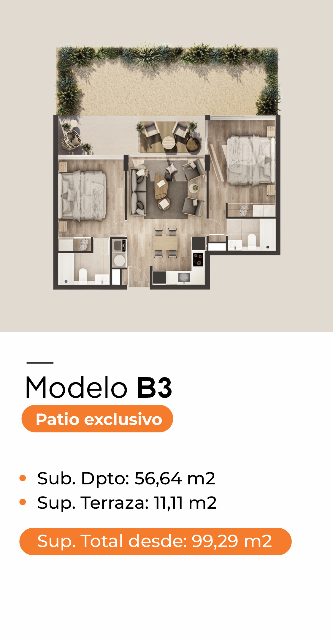 Planta B3 - con patio corregida